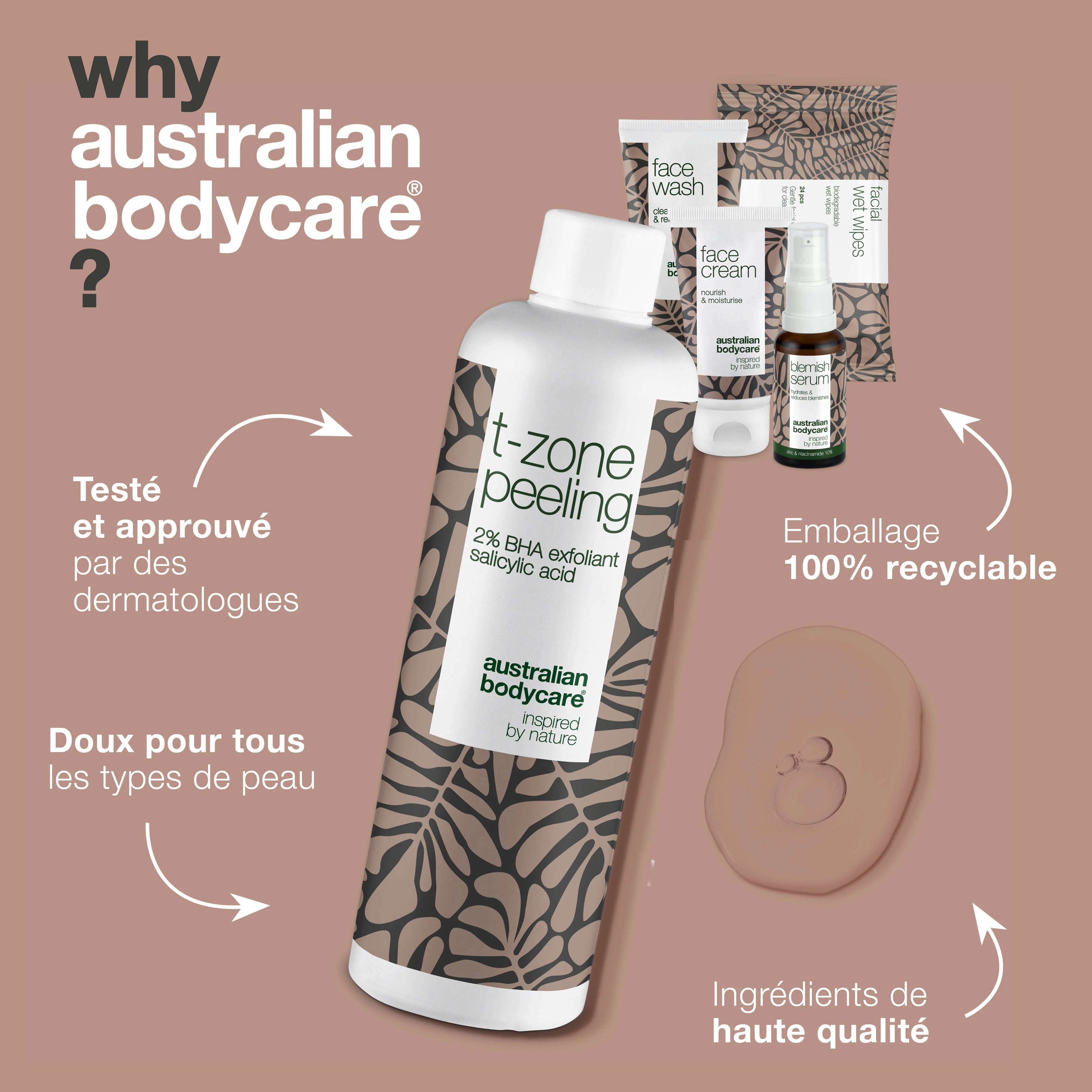 Kit complet de peeling pour la zone T — Contrecarre et prévient la peau grasse sur la zone T - Image 4