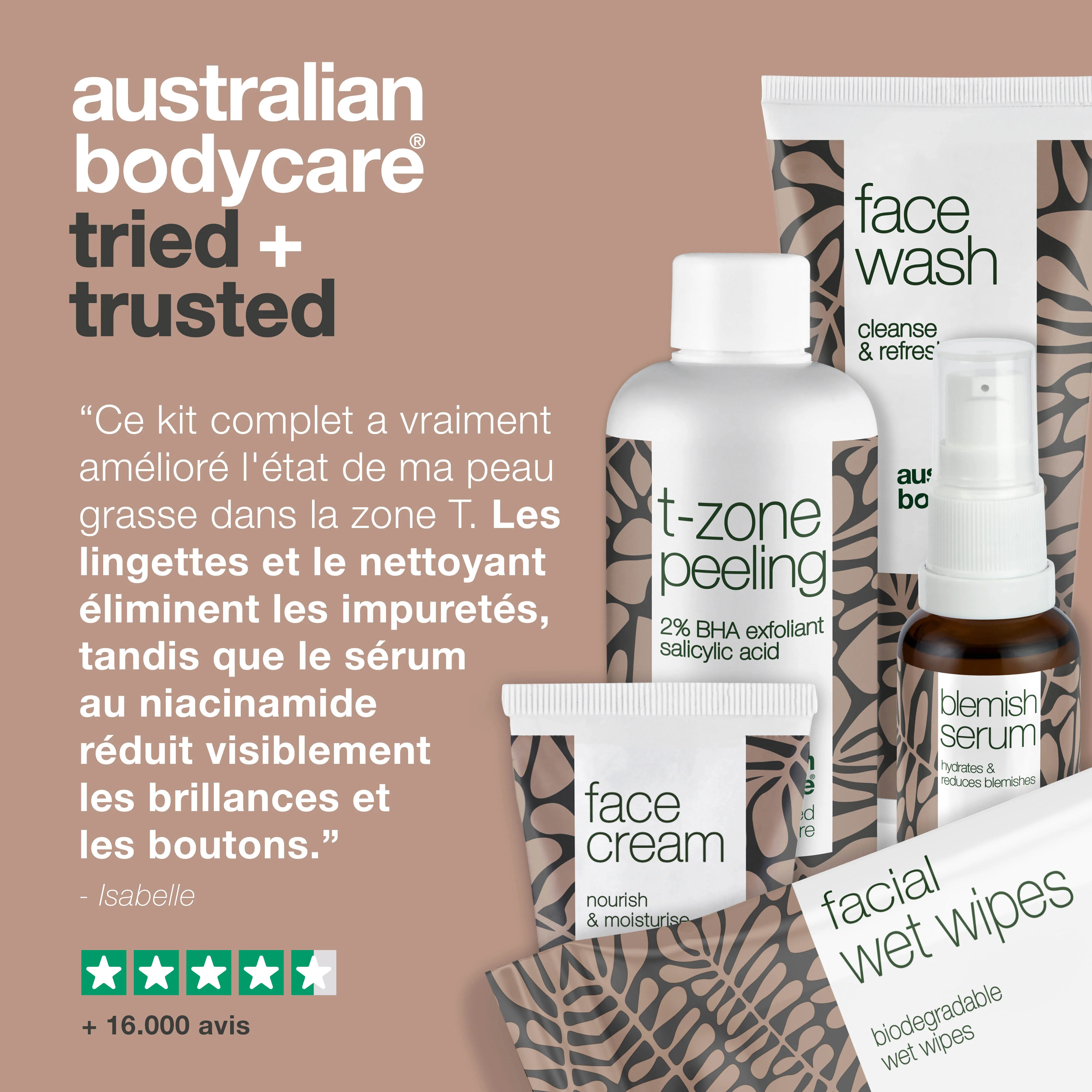 Kit complet de peeling pour la zone T — Contrecarre et prévient la peau grasse sur la zone T - Image 5