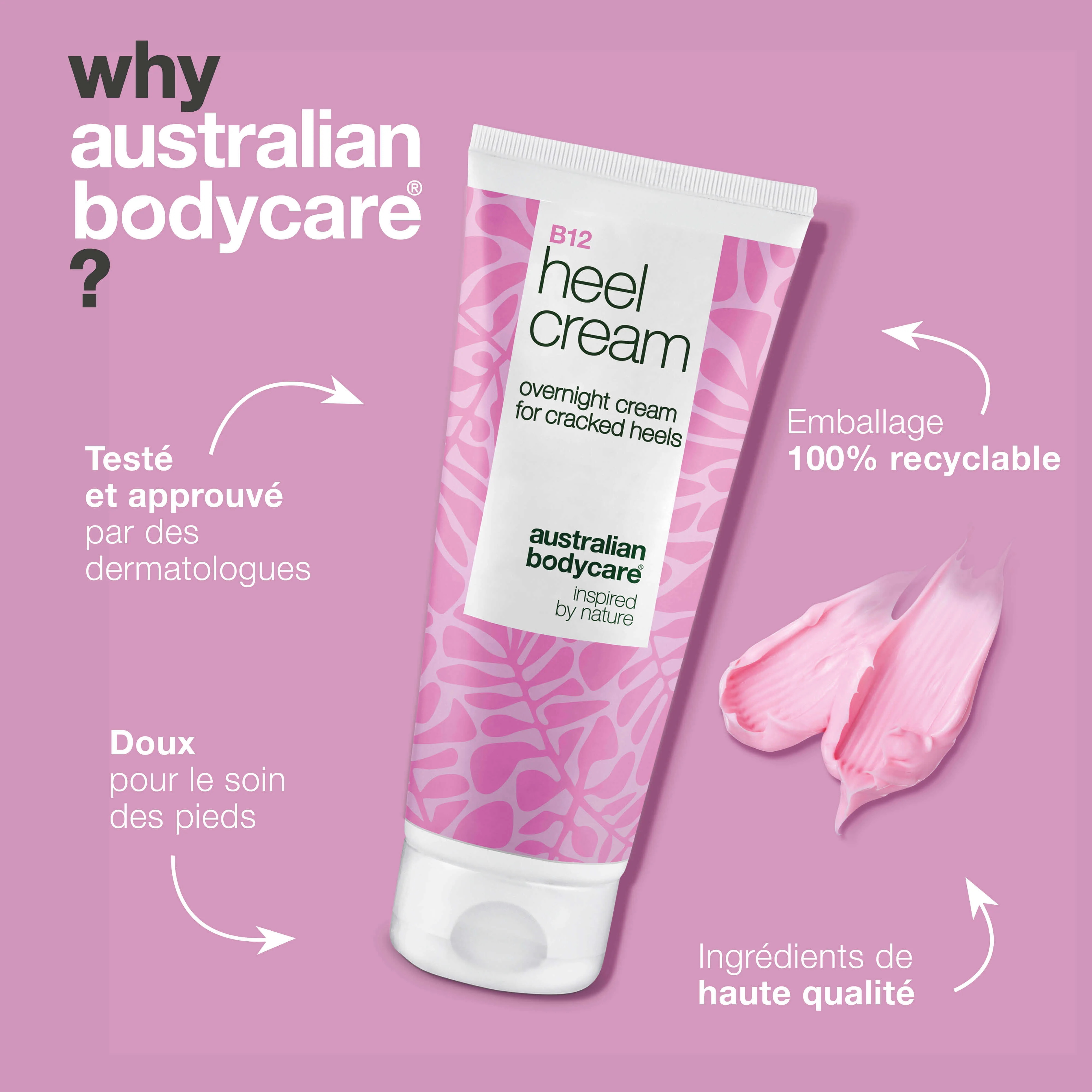 Soin intensif des talons avec 25 % d’urée et vitamine B12 — intensément pour une peau plus douce et souple. Cette crème ultra-hydratante nourrit et régénère la peau en profondeur. - Image 4